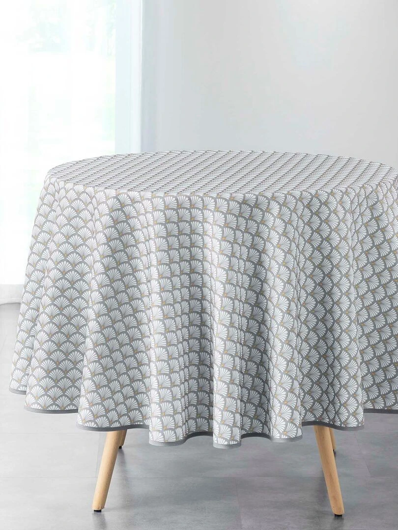 Nappe ronde Artchic Blanc