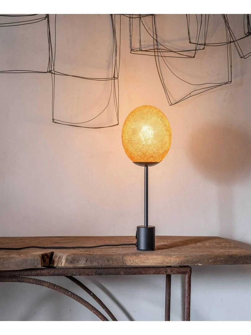 Lampe APAPA Marron havane