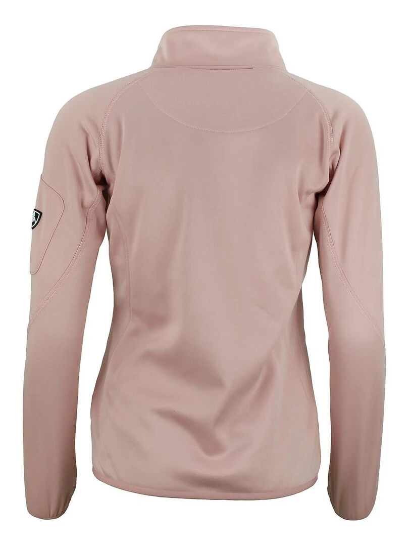 Blouson polarshell femme AMARO Rose