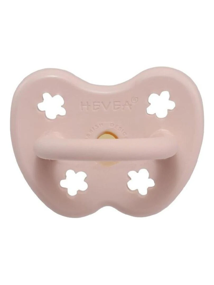 Tétine ronde caoutchouc naturel / 0+ mois Boite unitaire Rose