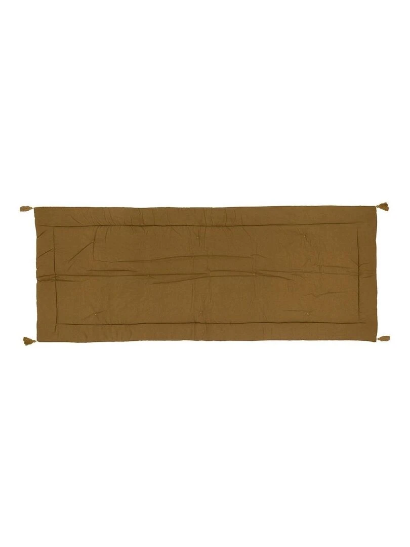 Édredon velours 70x180 Night coton mordoré   Marron