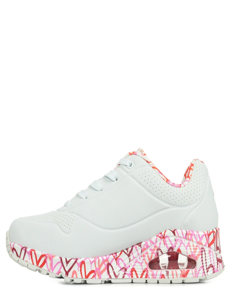 Baskets Uno Loving Love   Blanc