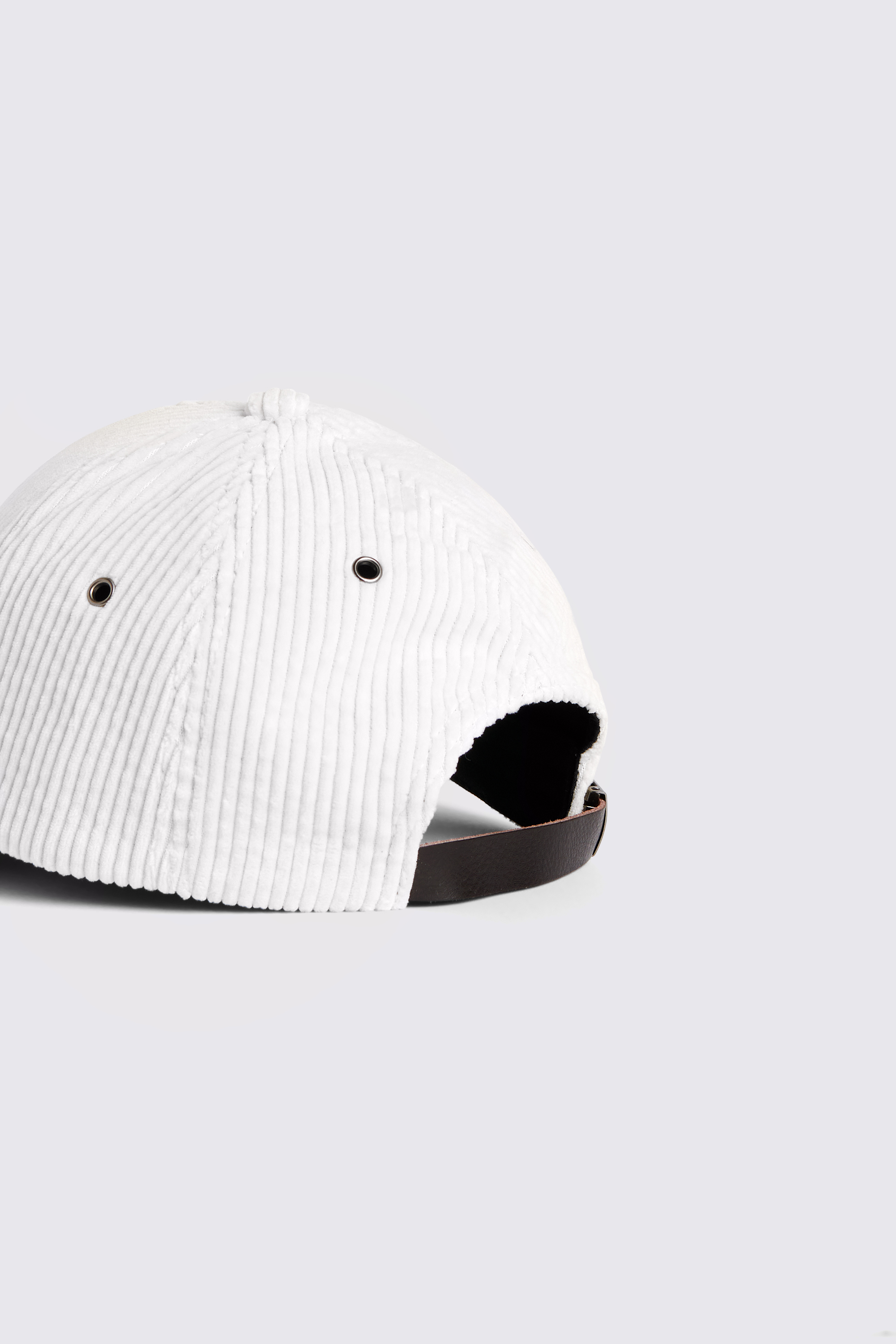 Winter White Cord Baseball Cap   Buy Online at Moss