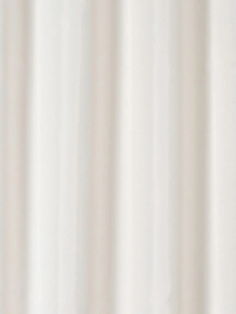 Rideau double natte non feu M1   Beige