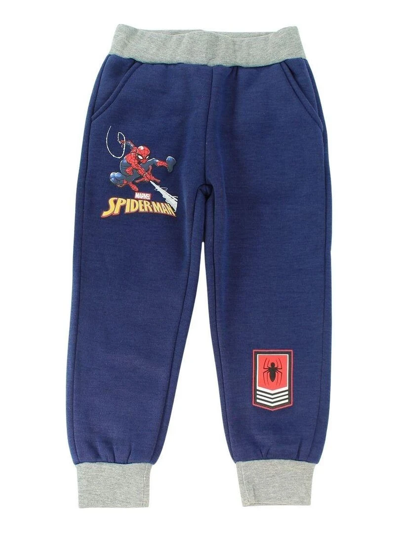 Disney Pantalon De Jogging garçon imprimé Spiderman Bleu marine
