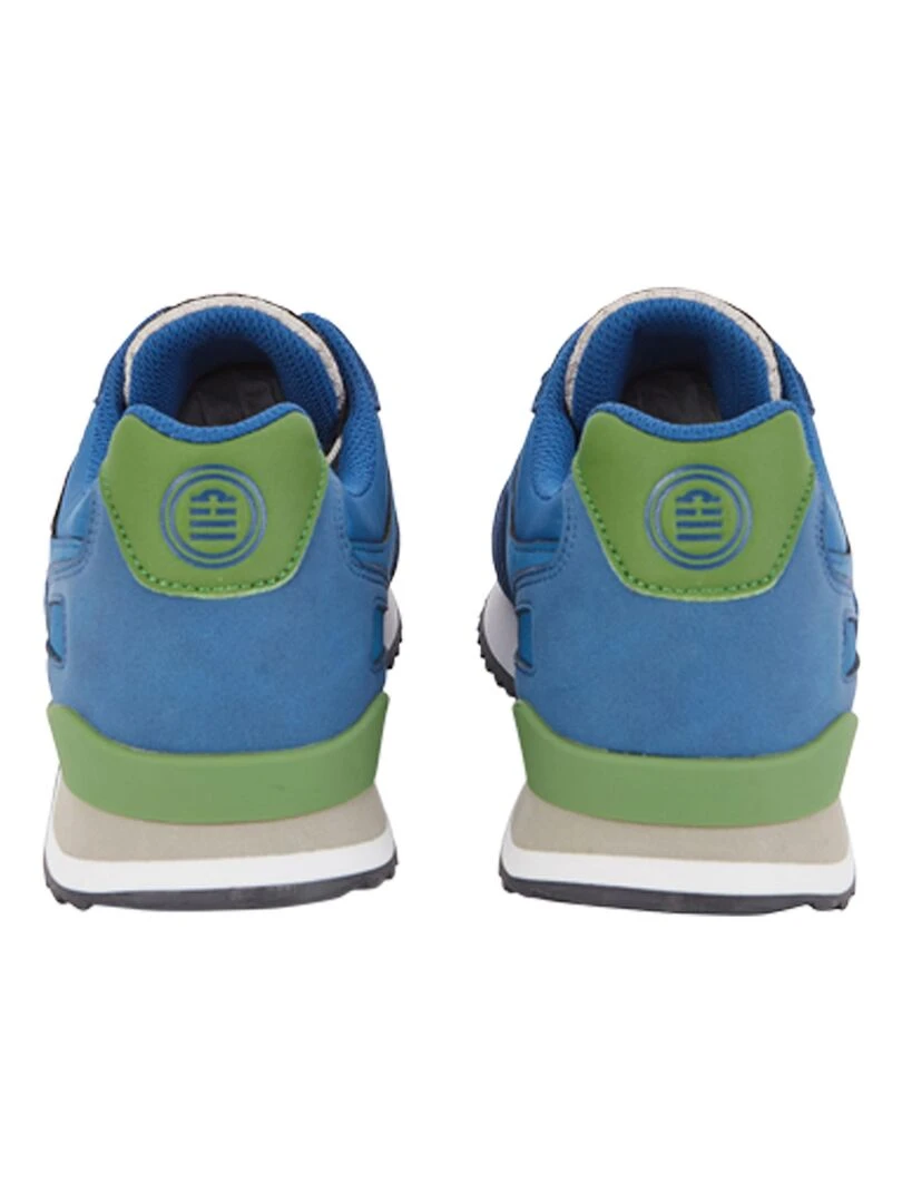 Basket Cuir Serge Blanco Chamonix   Bleu
