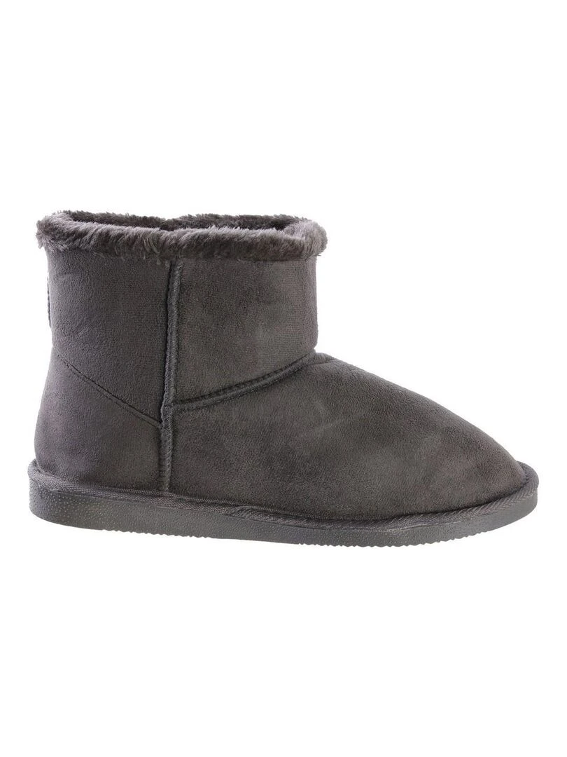 Bottines fourrées gris 36/37   Gris