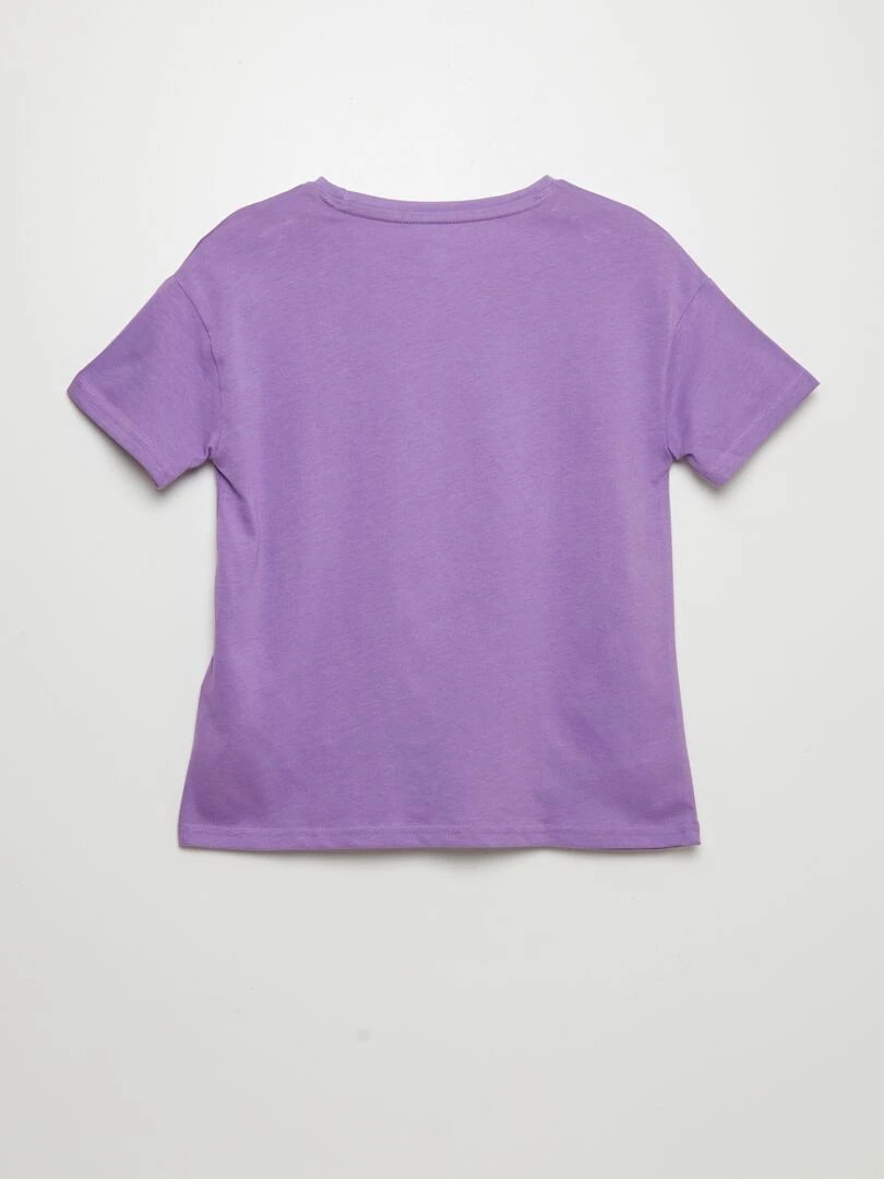 T shirt imprimé 'Minnie'   Violet