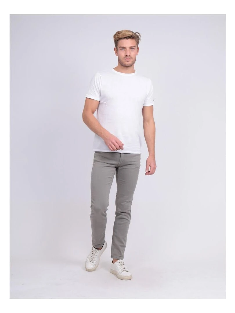Pantalon 5 poches CANDELO   Gris