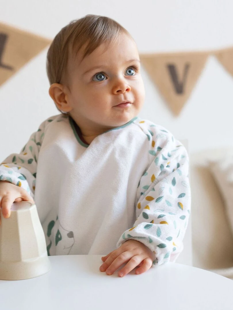 Bavoir bébé Kinousses Vert