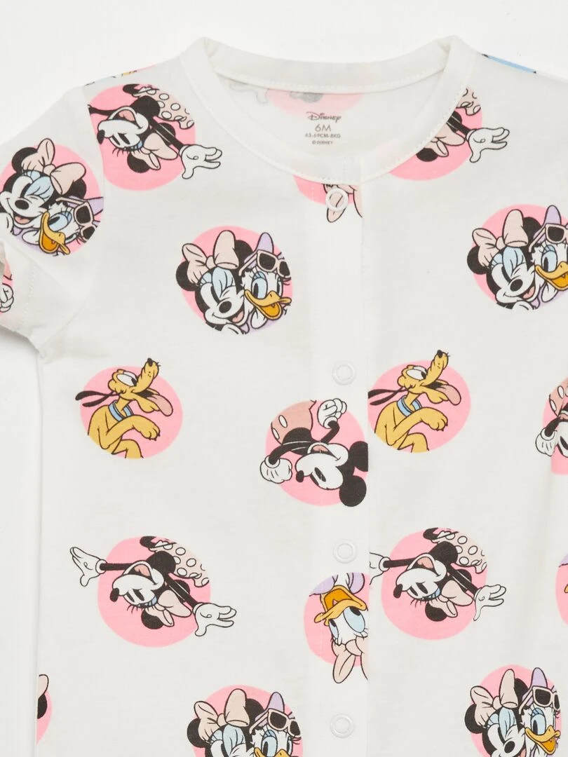 Barboteuse de nuit 'Disney' Blanc
