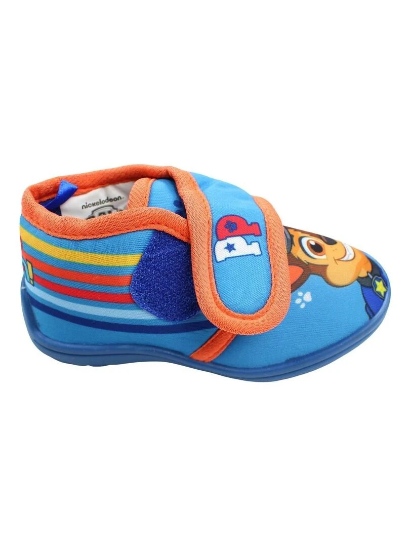 La Pat' Patrouille   Chaussons garçon imprimé La Pat' Patrouille   Bleu