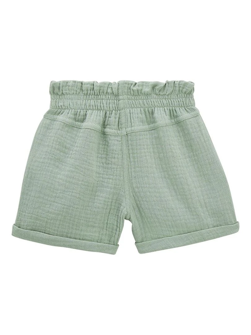 Robe enfant en gaze de coton Calipso   Ecru