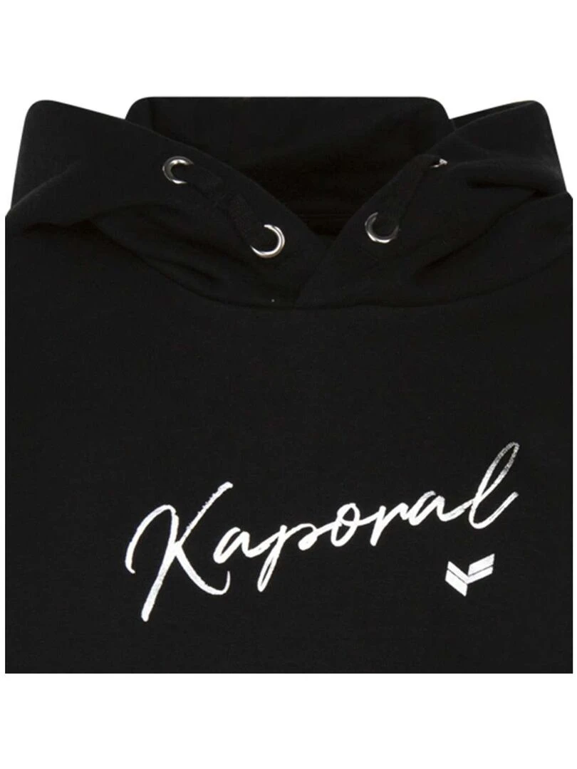 KAPORAL   Sweat à capuche   Noir