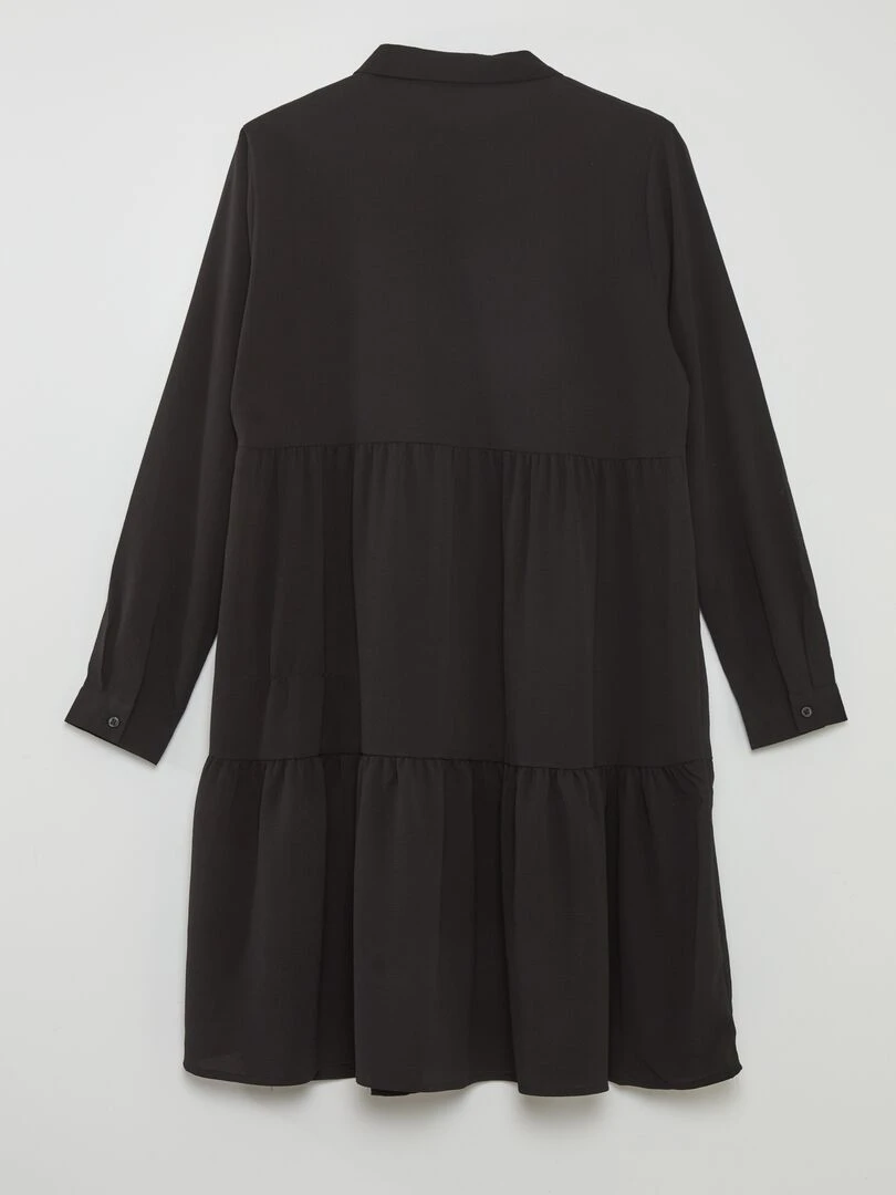 Robe chemise 'JDY' noir