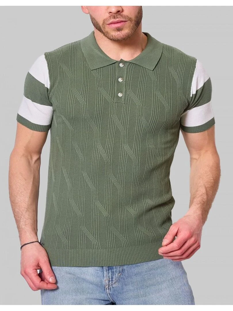Polo manches courtes Kebello Vert
