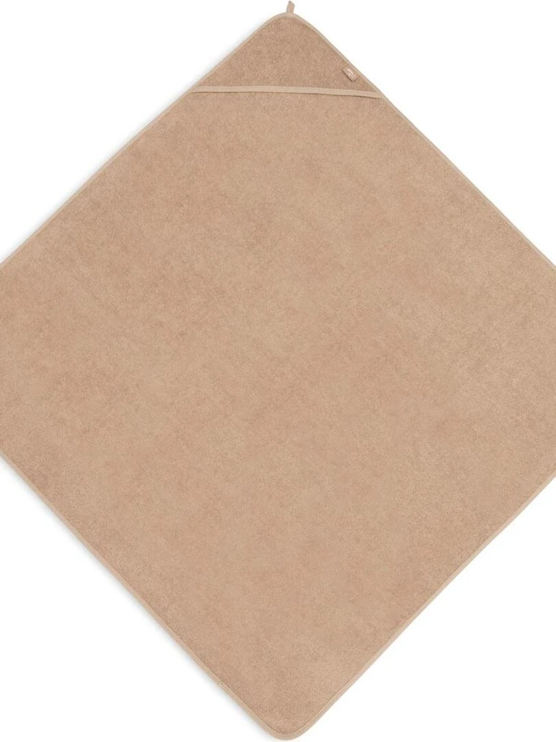 Cape de bain en éponge Biscuit (100 x 100 cm)   Marron