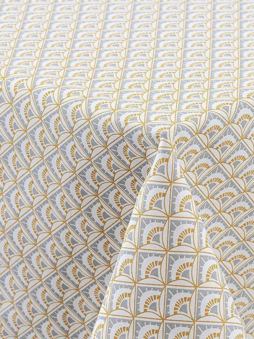 Nappe rectangulaire Meridienne   Jaune