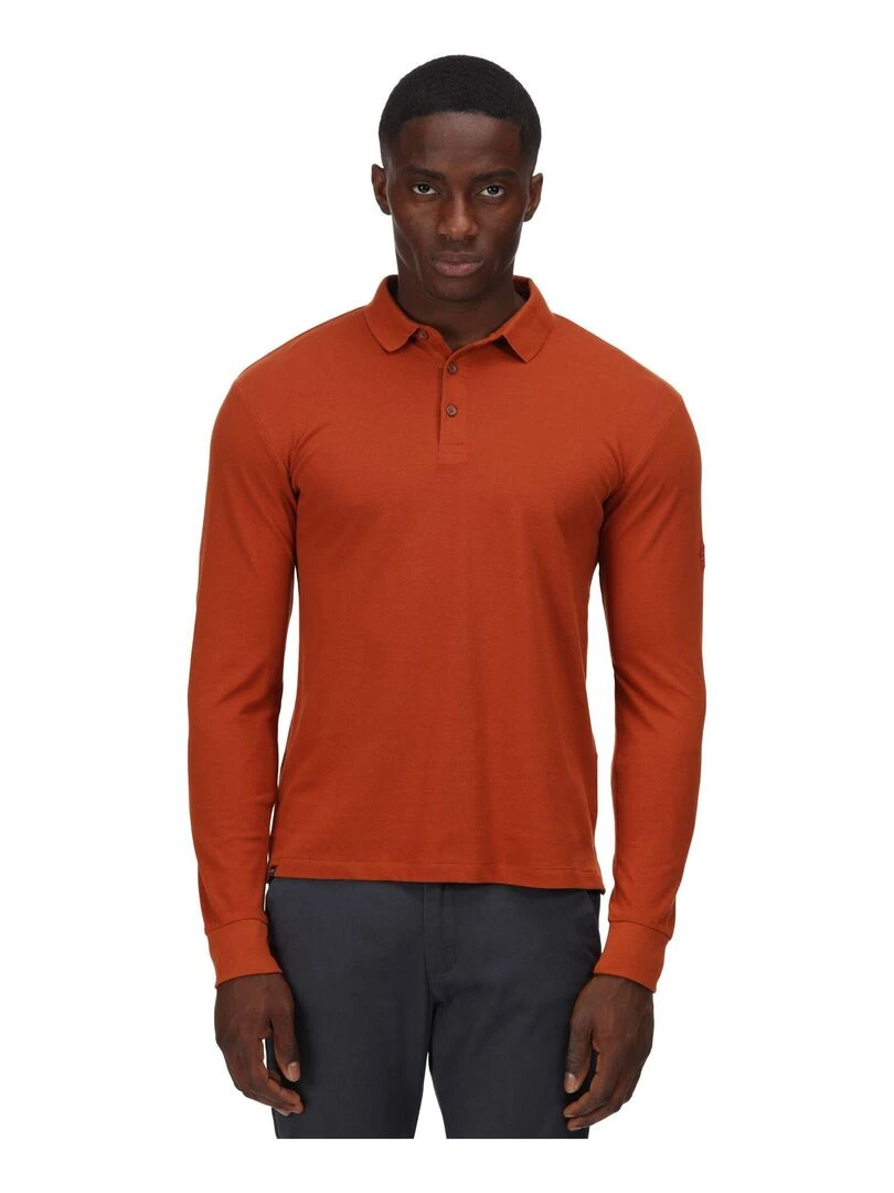 Regatta   Polo KALEB   Orange clémentine