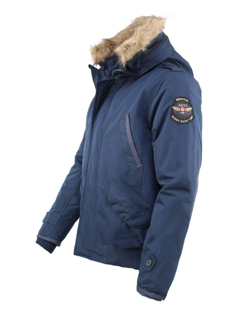 Blouson garçon ECOLT   HARRY KAYN   Bleu marine