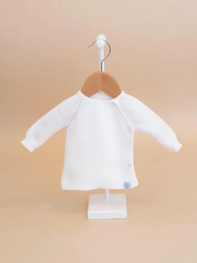 Brassière 4 boutons Blanc