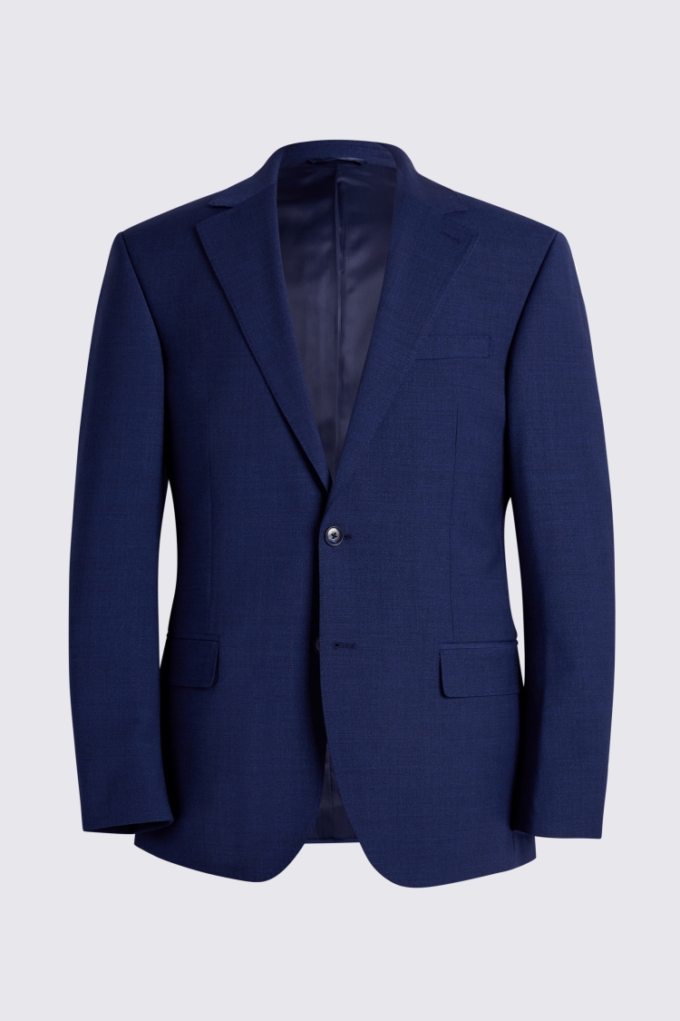 Regular Fit Charcoal Stretch Jacket   Buy Online at Moss