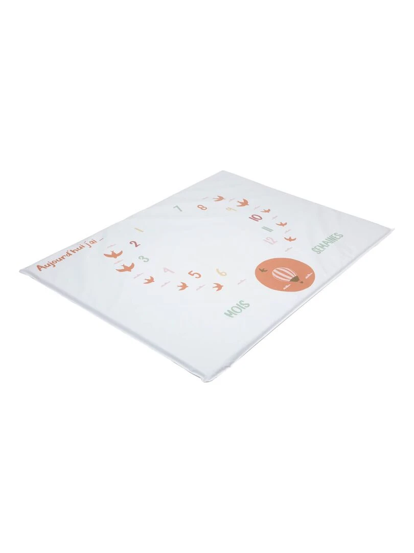 Tapis de jeu en PVC 72x92 cm avec étapes bébé Rustic Retreat Rose