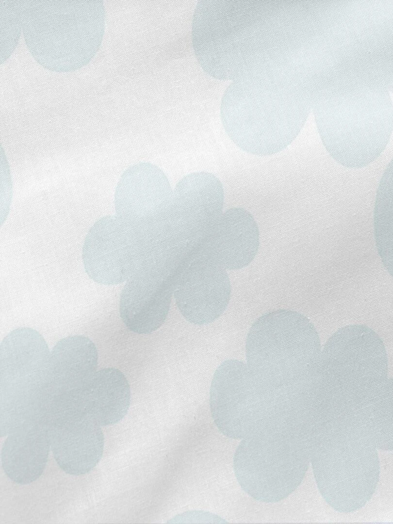 Drap housse Little birds "Happyfriday"   Blanc