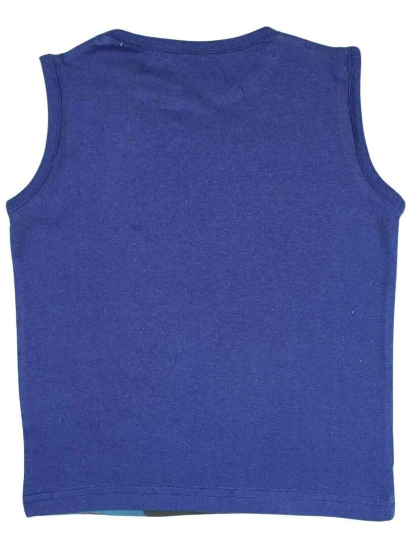 Disney T shirt garçon imprimé Naruto en coton Bleu marine