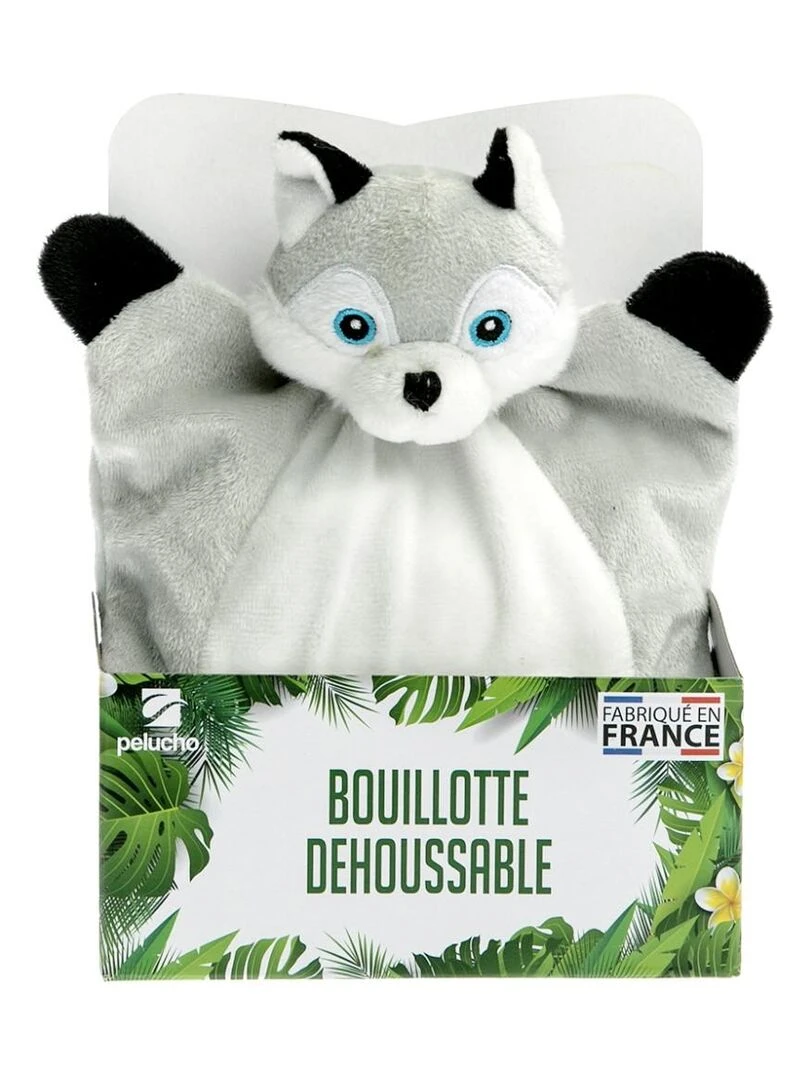 Bouillotte bébé Husky Made in France Gris