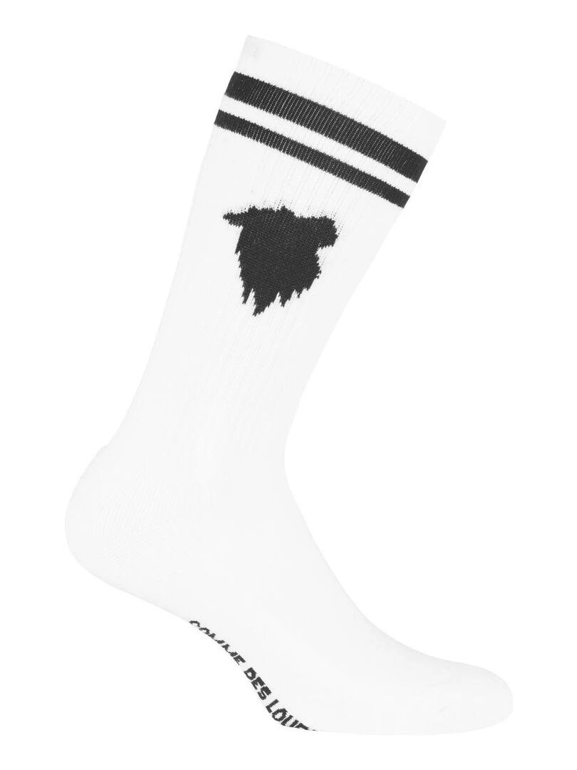 Lot de 2 paires de tennis uni Comme Des Loups   Blanc