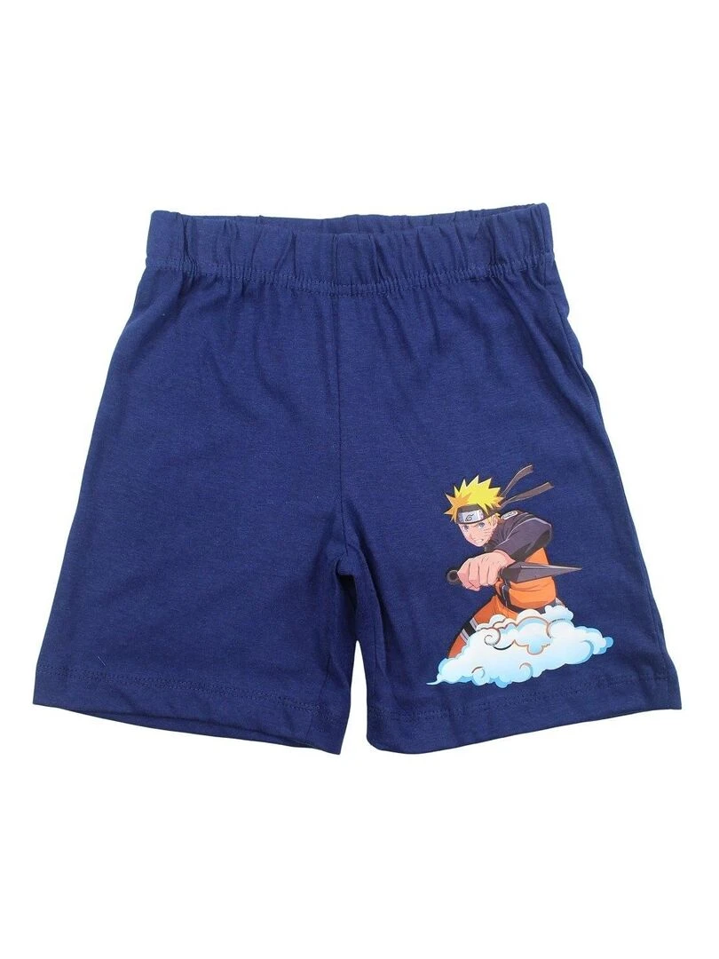 Paw Patrol   Ensemble ​​T shirt short garçon Imprimé La Pat' Patrouille   Bleu