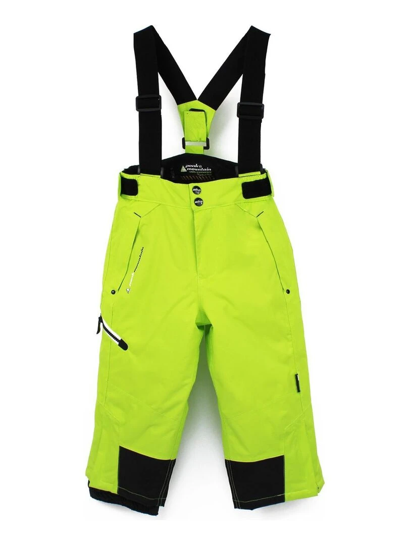 Ensemble de ski garçon ECOSMIC   PEAK MOUNTAIN   Noir Vert