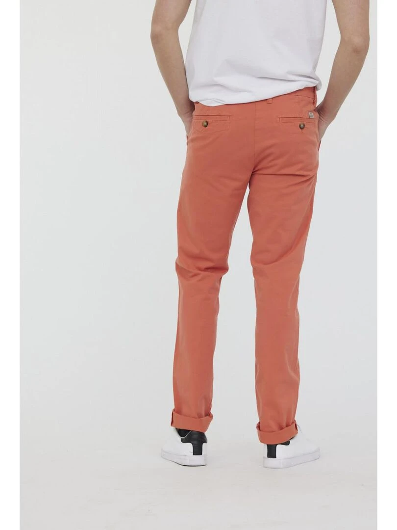 Lee Cooper   Pantalon coton straight GARVIN   Orange