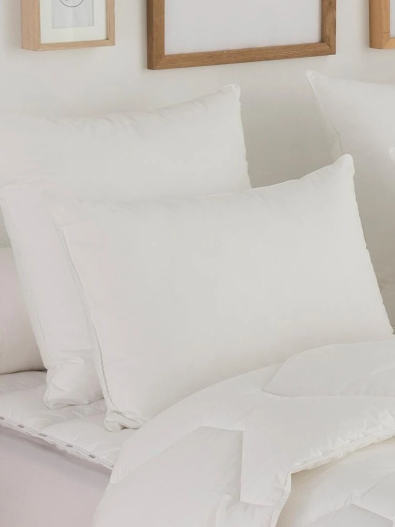 DODO Oreiller Plumes TRES FERME Blanc