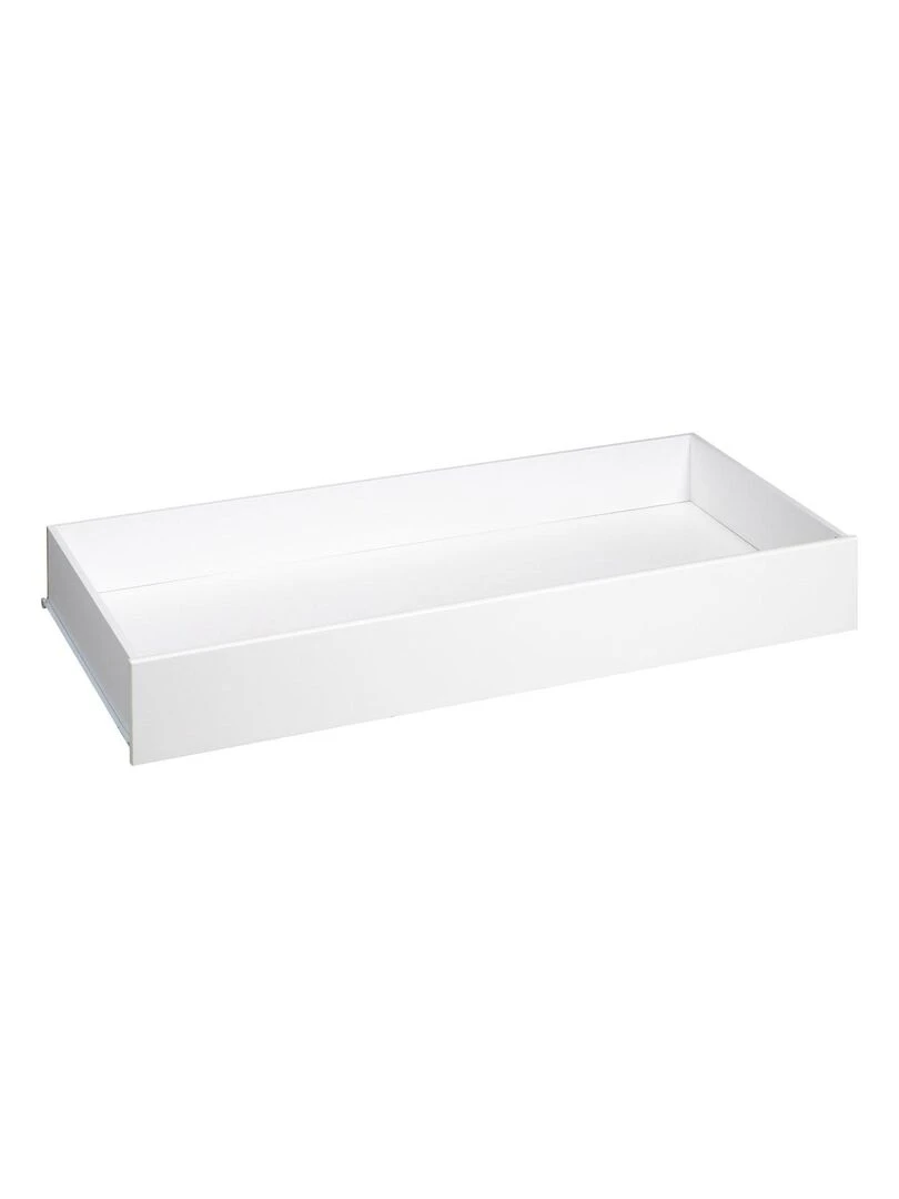 Tiroir de lit 120x60 en bois blanc SAUTHON Blanc