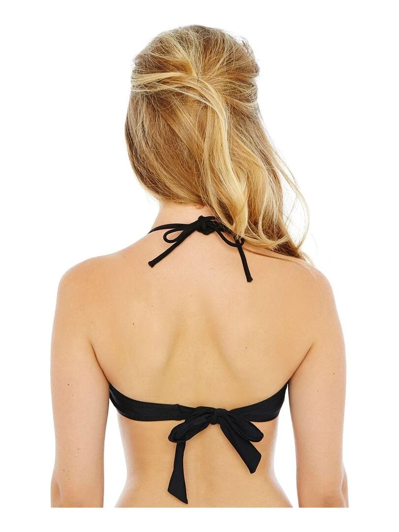 Haut de maillot bandeau RIVIERA   Brigitte Bardot Bain   Noir