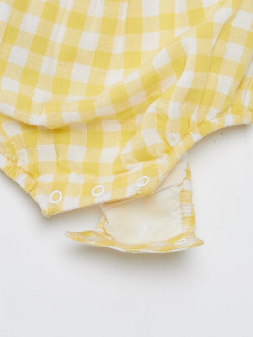 Combinaison barboteuse   Jaune