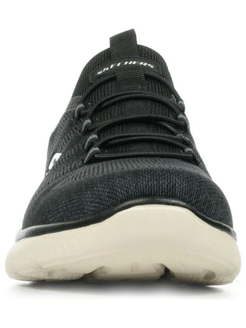 Baskets Skechers Summits Key Pace   Noir Ecru