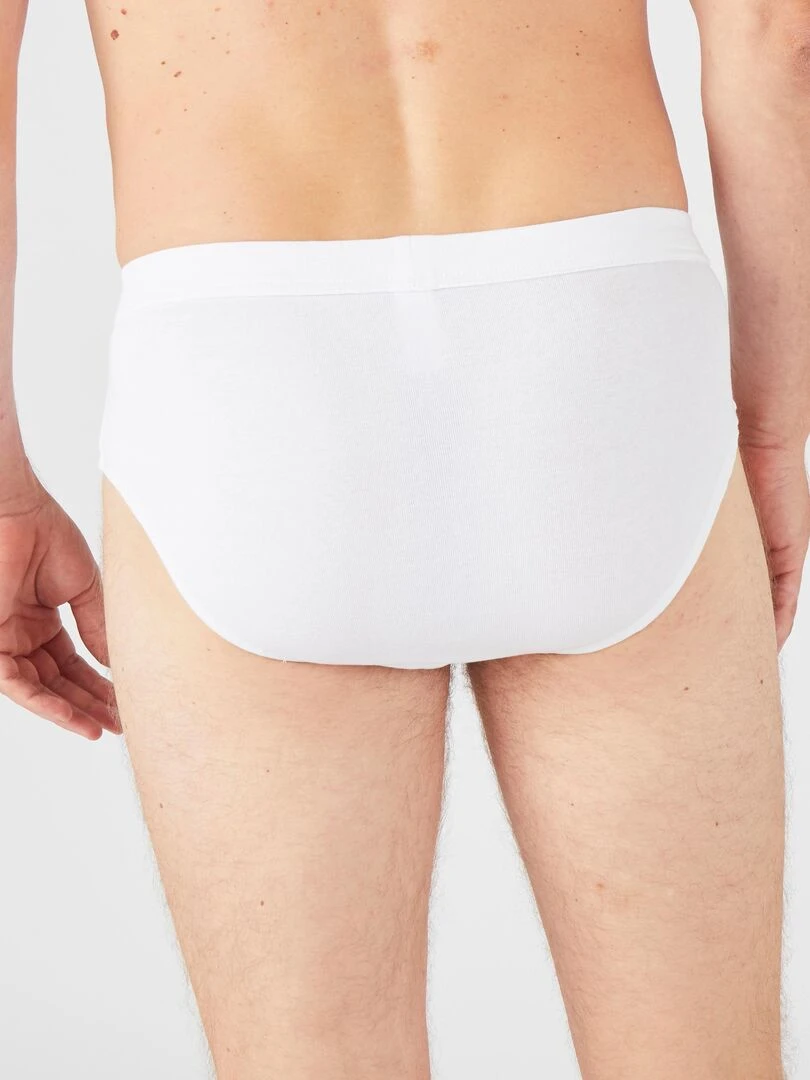 Lot de 3 slips ouverts   Damart   Blanc