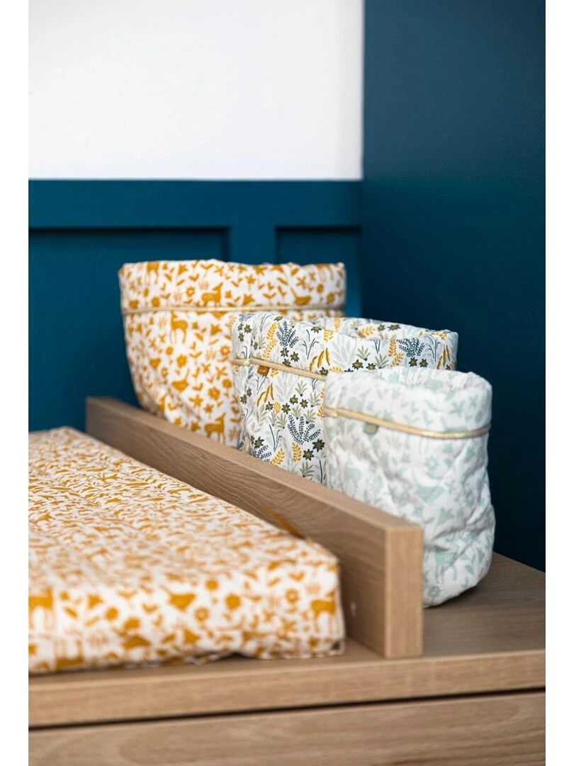 Lot de 3 panières de toilette Promenons nous   Jaune