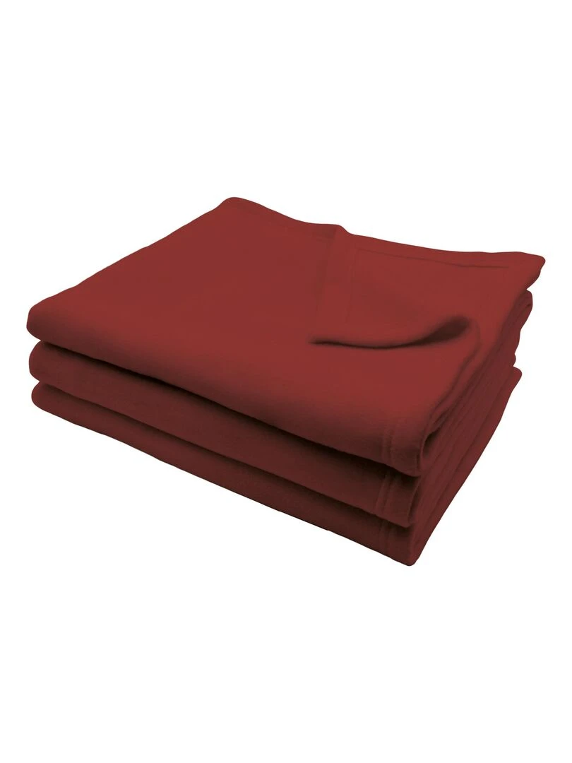 Couverture en polaire confort Orange