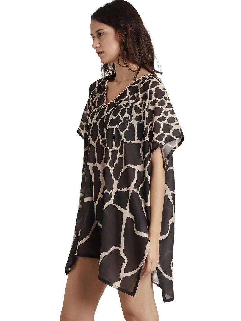 Caftan de plage Skin   Beige