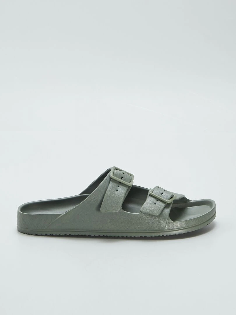 Sandales moulées Vert