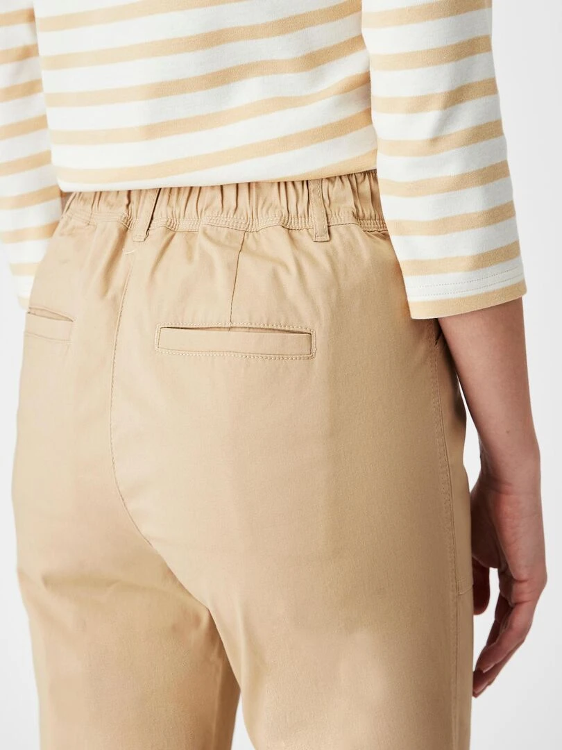 Pantalon 7/8ème transformable   Damart   Marron cappuccino
