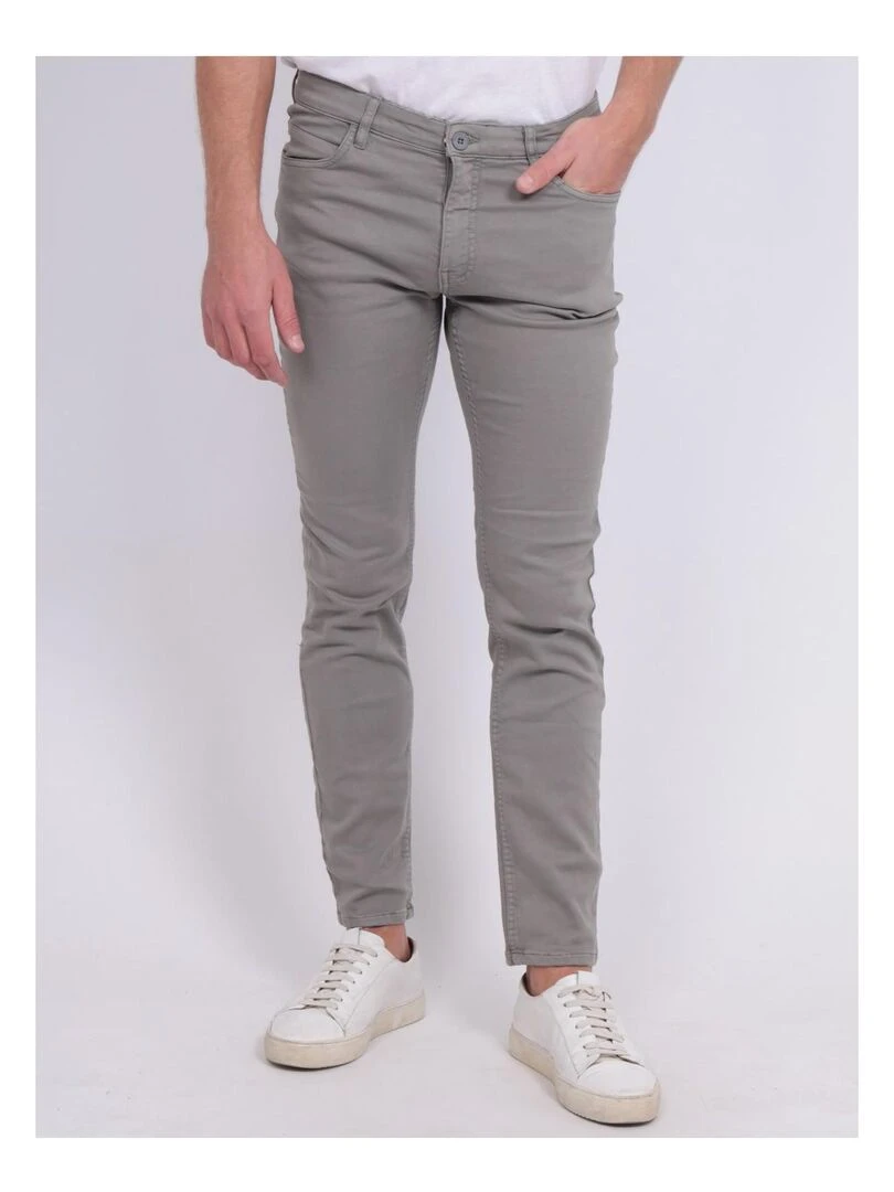 Pantalon 5 poches CANDELO Gris