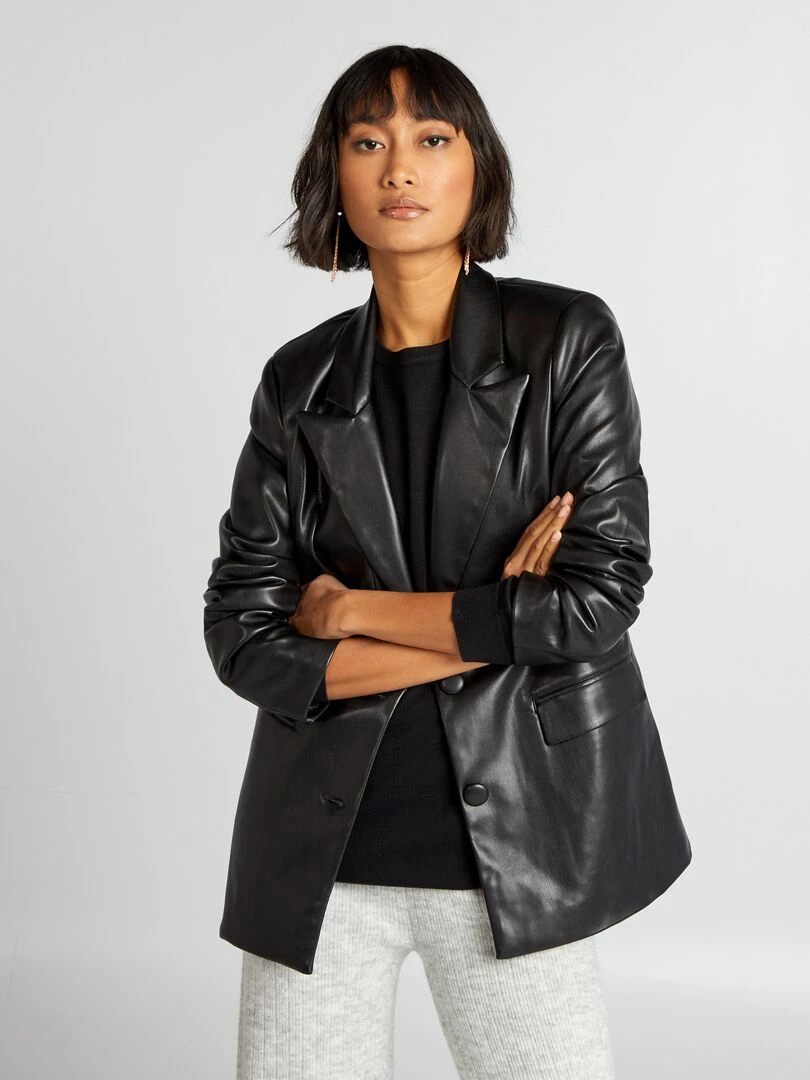 Veste de tailleur longue   Damart   Violet