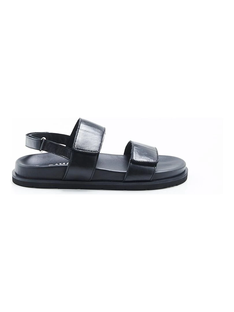Sandales ouverture totale Piedical   Damart   Noir