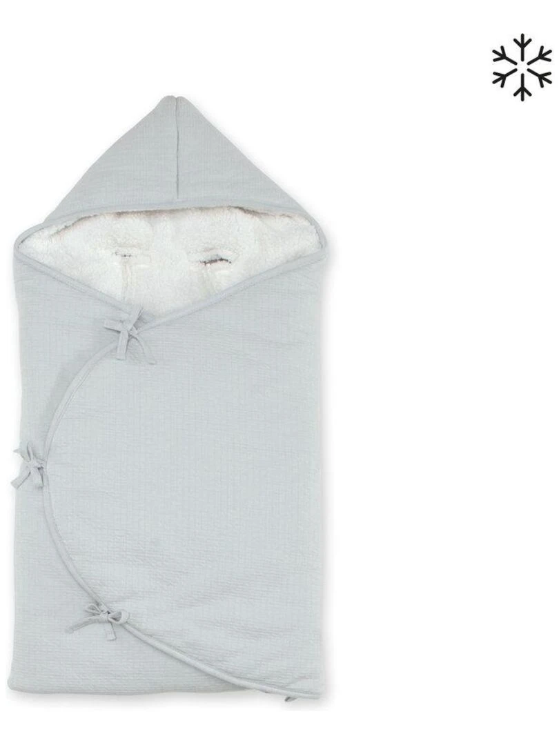 Bemini Nid d'ange doublé Pady tetra jersey et teddy   Gris