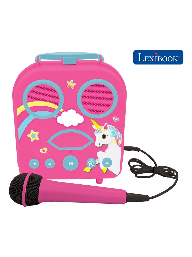 Mon Karaoke Secret Portable– Coloris Licorne N/A